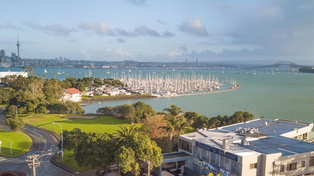 Vr Takapuna Auckland Exterior foto View of the marina from the north
